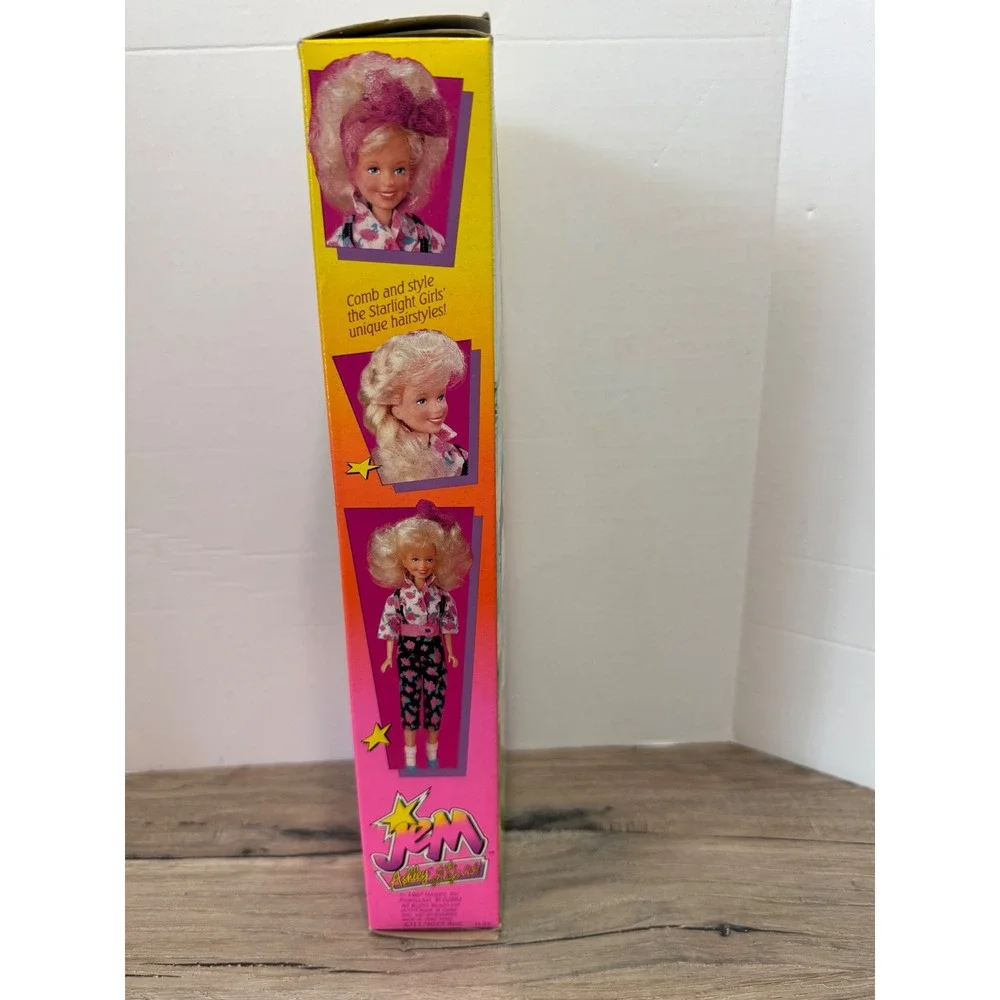 Vintage 1987 Hasbro Jem Starlight Girls Ashley Doll New In Box 4211/4025 Asst